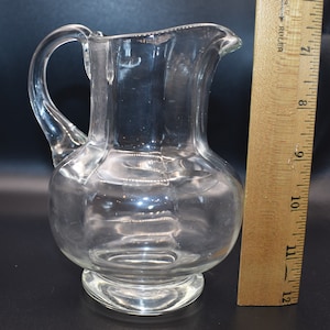 Handmade Lead Crystal Creamer Pitcher