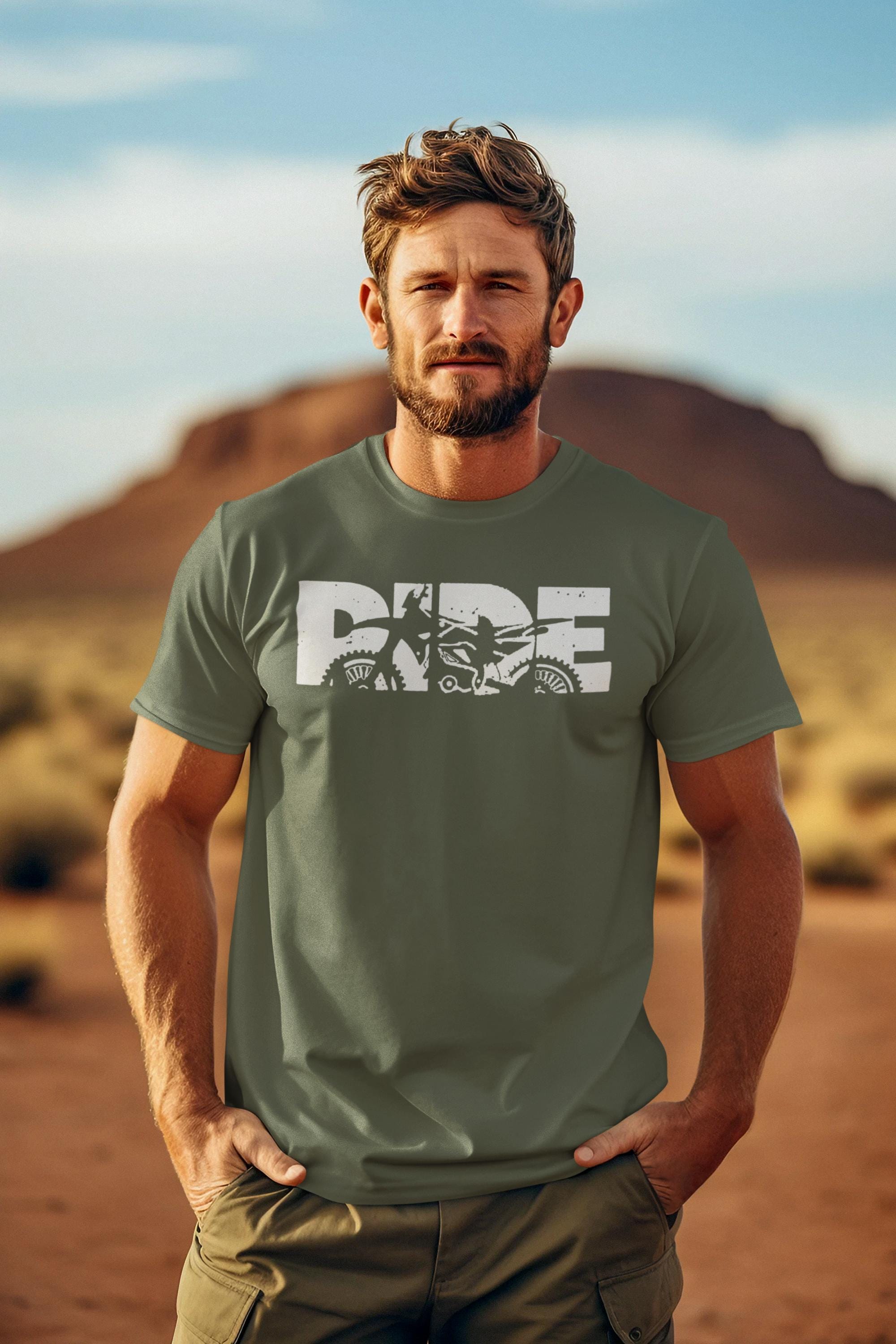 T Shirt Honda Dirt Bike Etsy