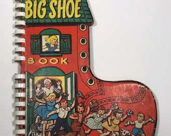 Vintage children's book : The Big Shoe Book