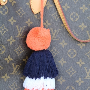 Astros Purse Charm, Astros Tassel Pom Poms, Astros Bag Accessories, Astros  Charm, Astros PomPoms, Astros Tassel, Fluffy Purse Dangle Charm