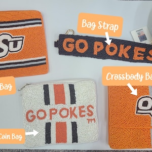Accesorios de Oklahoma State, Accesorios para el día del partido de los Go Pokes, Conjunto naranja para el día del partido