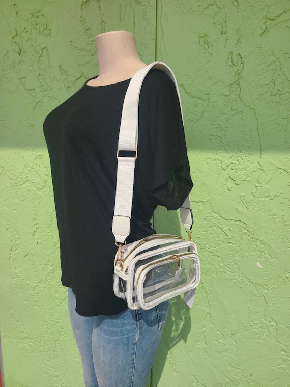 Game Day Crossbody Bag, Gameday clear bags, Gameday accessories, Clear Stadium Bags, Gameday outfits, Gameday bags, concert bag, festival ba