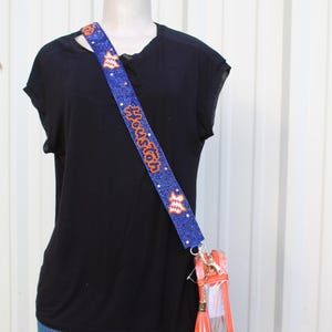 Houston Baseball Crossbody Geldbörse Set, Astros Taschengurt, Houston Taschengurt, Astros Geschenke, Astros Zubehör, Houston Baseball, Perlengurt