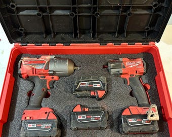 Milwaukee 1/2” and 3/8” Impact Foam Insert