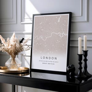 Aangepaste kaartafdruk, stadskaartafdruk, gepersonaliseerde kaartposter, reiscadeau, nieuw huis cadeau, bewegend land cadeau, digitaal bestand