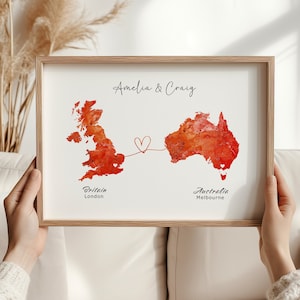 Art de carte personnalisé, impression de carte personnalisée, poster de carte, cadeau de déménagement, cadeau pour une nouvelle maison, décoration murale, cadeau unique