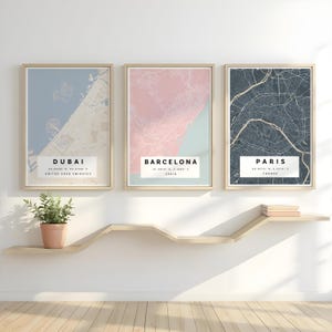 Benutzerdefinierte Stadt Karte Druck - Personalisierte Karte Kunstwerk von jedem Ort - Einzigartiges Geschenk für Hochzeiten, Jubiläen und besondere Erinnerungen, DIGITAL