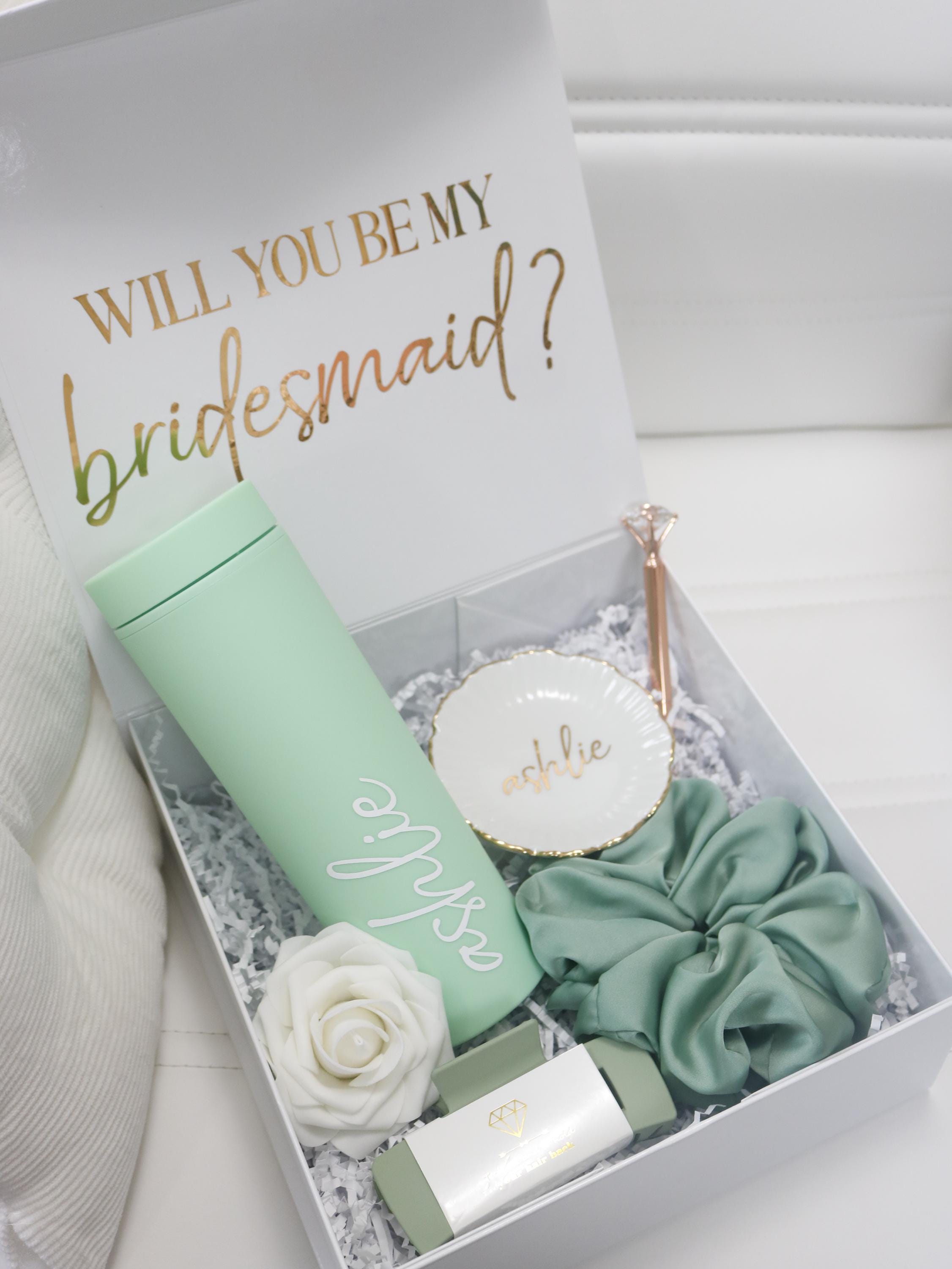 Proposal Box Bridesmaid Proposal Box, Bridal Party Proposal Box, Custom Gift Ideas ...