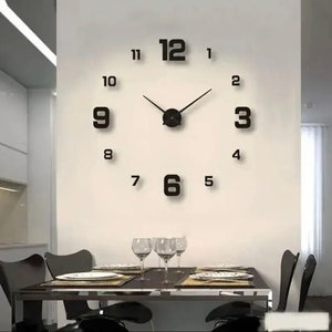 Creative Frameless Wall Clock