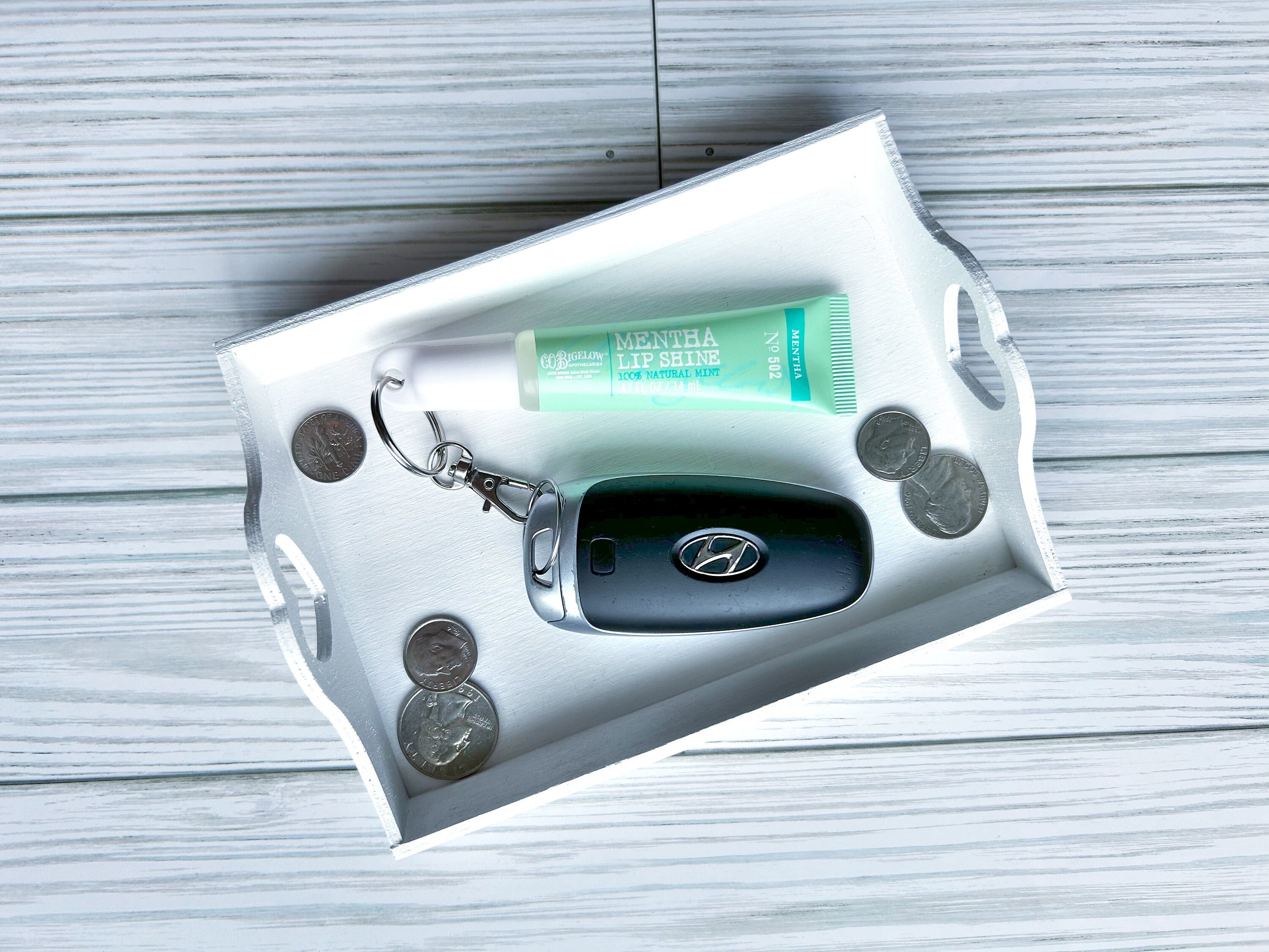 Bath and Body Works - Keychain for C.O. Bigelow Lip Gloss - Lip Balm Holder  - Chapstick Holder Keychain - Lip Balm Keeper -lip Balm Keychain