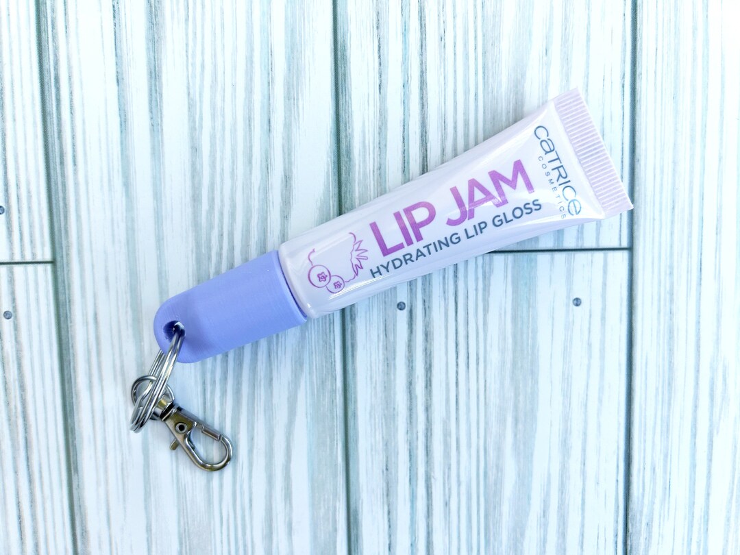 Lip Jam Keychain Cap - Chapstick Holder Keychain - Chapstick Keychain ...