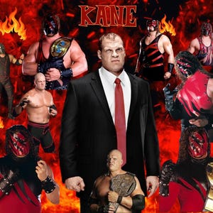 Kane Wwe - Etsy