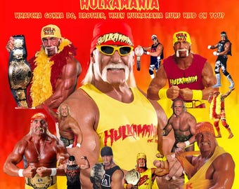 Hulk Hogan downloadable PNG