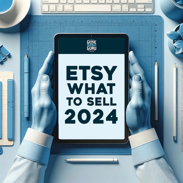 Etsy What To Sell, 100 Listing Ideas For 2024, Etsy Planner 2024, Best Seller, Etsy Help, Sell on Etsy Guide, 2024 Etsy Trends, Business Tip