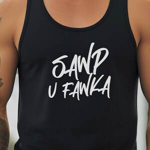 Hawaiian Unisex Tank- Funny Tank- Local Hawaii Tank Top- Hawaii Saying Tank- Fawka Tank Top- Local Tank- Hawaiian Unisex Jersey Tank