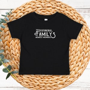 Sarcastic Unisex Infant Tee- Funny Family Infant Tee- Dysfunctional Infant Tee- Sarcastic Infant Tee- Family Survivor Infant Fine Jersey Tee