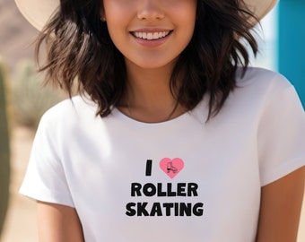 Roller Skate T-Shirt  Roller Skate Top  Roller Skate Gift  Gift For Skater  Womens Skate Tee  Mens Skate Tee, Roller Skate Clothes Gift