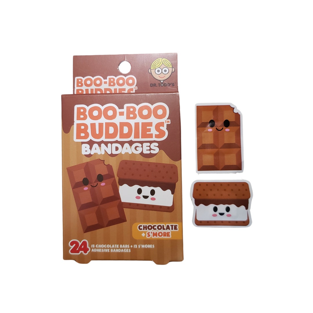 Chocolate and S'more Bandages, Cute Bandaids Kids, Fun Bandaids Adult