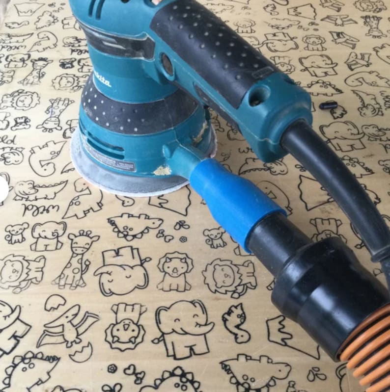 Makita Sander to 1 1/4 Shop Vacuum Hose Adapter Sanders B05041, BO5030