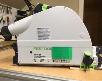 Cubierta para orificio de eje/polvo de sierra de mesa Festool TS75 para recolección de polvo