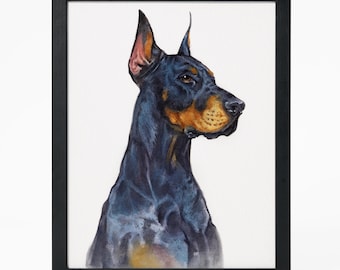Benutzerdefinierte Aquarell Porträts, mit Haustierfoto, personalisierte digitale Hundeporträts, Katzenporträts, benutzerdefinierte Hundeporträts, benutzerdefinierte Haustier-Gedenkkunst