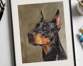 Benutzerdefinierte Hand gezeichnete Haustier Porträt, Aquarell Hund Gemälde, Malerei vom Foto, Katzen Porträt, Haustier Porträt, Haustier Gedenkgeschenk, Haustier Verlust Geschenk
