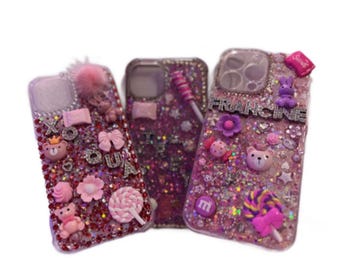 Sparkly Custom Rhinestone Phone Case