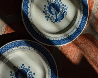 Antique Delftware Plate | vintage plates | Delft | kitchenware Retro