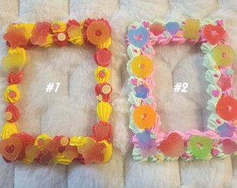 Portatarjetas fotográficas Kpop Sour Gummy Decoden