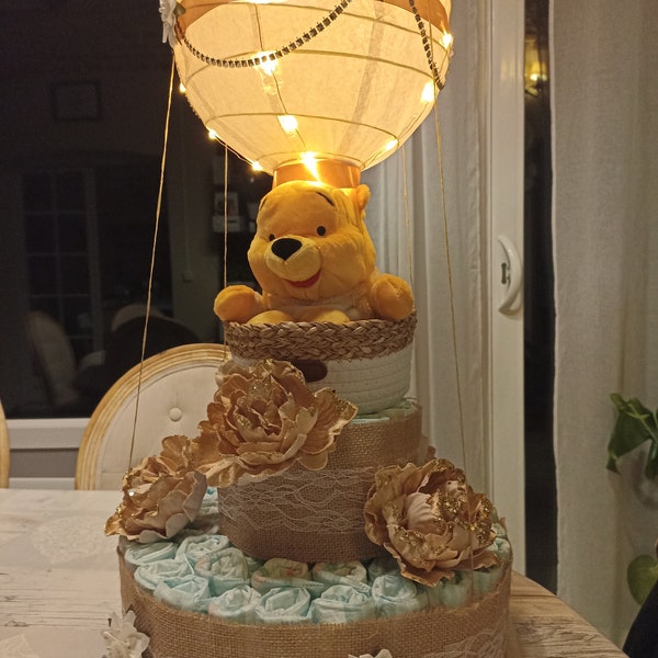 Gâteau de couches winnie ou autre thème