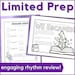 Music Rhythm Escape Room Activity - Sixteenth Notes - Printable Game ...