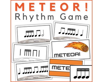 Rhythm Game for Sixteenth Notes (Semiquavers) - Fun Music Class Activity for Elementary, Middle School, or Piano Lessons