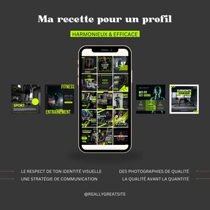 Digital marketing template