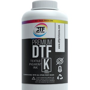 Black Premium DTF Ink - 900 ML