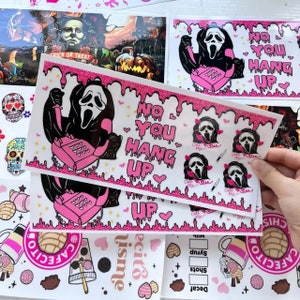 Personalized UV Transfers - Various Sizes - Ready for Printing - DTF Roll