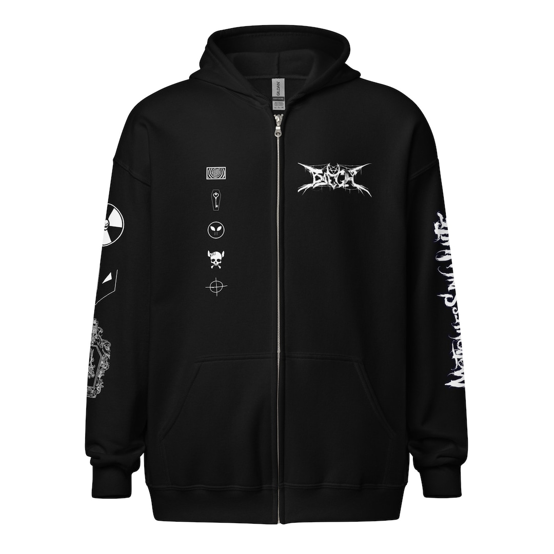 Motionless in White Zip up Hoodie Etsy