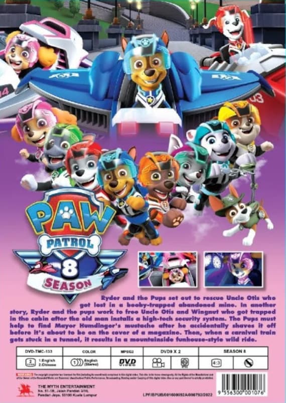 Buy DVD Anime Paw Patrol Season TV Series (1-26 End) English