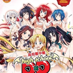 DVD Anime Uncut High School DXD Season 1-4 Series (1-49 End) + 4 OVA English Dubbed Express Shipping