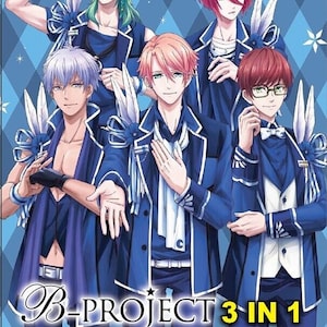 DVD Anime B-Project (3-IN-1) Complete Series (1-36 End) English Subtitle Expedite Shipping