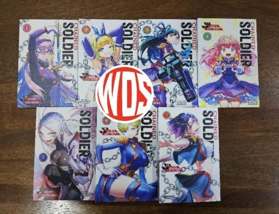 連鎖兵士マンガ1-7巻完結セット英語版コミックDHLエクスプレス - Etsy 日本