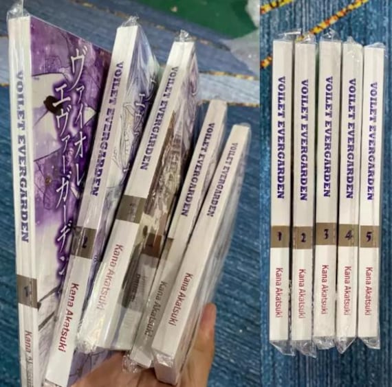 暁佳奈による小説『ヴァイオレット・エヴァーガーデン』第1-5巻[END