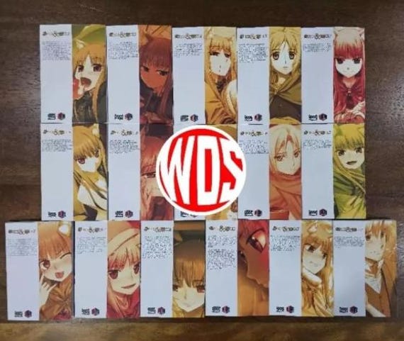Manga Spice & Wolf by Isuna Hasekura Full Set [vol. 1-16 END