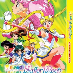 New SailorMoon Complete Set Season 1-6 vol.1-239 End + 5 Movie ANIME DVD English Dubbed