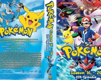 アニメ　ポケットモンスター　 DVDBOX　台湾・中国語版7点セット POKEMON XY&Z - COMPLETE ANIME TV SERIES DVD BOX SET (1-49
