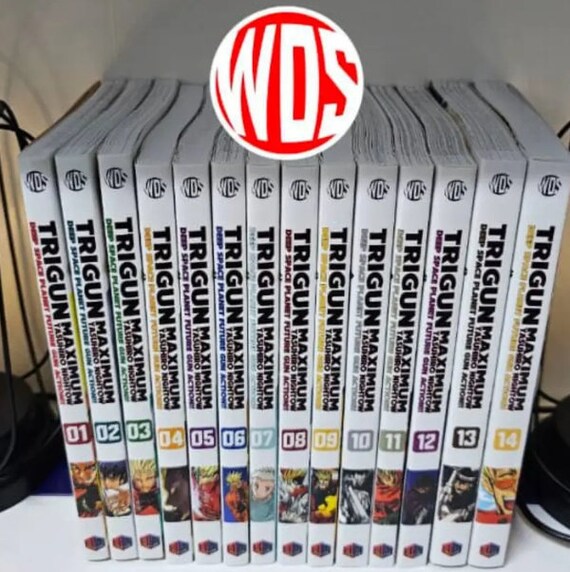 トライガン・マキシマム マンガ 1-14巻 (END) フルセット 英語版