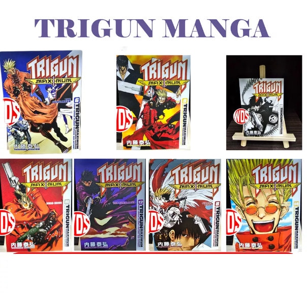 トライガン・マキシマム マンガ 1-14巻 (END) フルセット 英語版