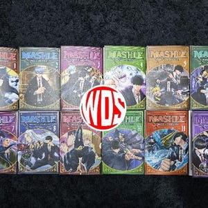 Mashle Magic And Muscles Manga Volume 1-12 Complete Set English Version Comic Express Shipping