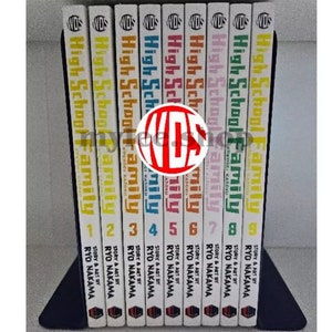 High School Family- Kokosei Kazoku Manga Vol.1-9 Full Set English Version Comic