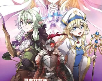 DVD Anime Goblin Slayer Season 1+2 (1-24 End) + Movie English Dubbed, All Region