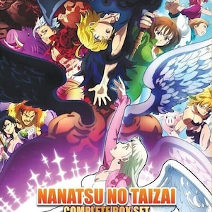 DVD アニメ 七つの大罪 シーズン 1-5 (1-100) +2 OVA +映画 +SP 英語吹き替え